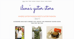 Desktop Screenshot of ilenesgatorstore.com