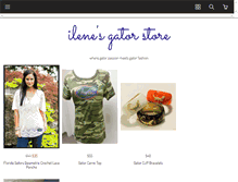 Tablet Screenshot of ilenesgatorstore.com